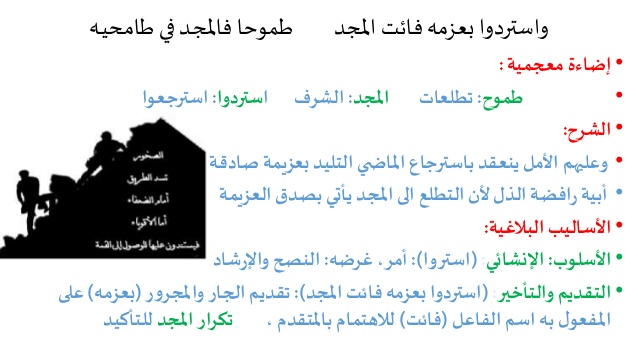 شرح قصيدة نداء الحياة - شرح مبسط لقصيدة نداء الحياة 3011 3