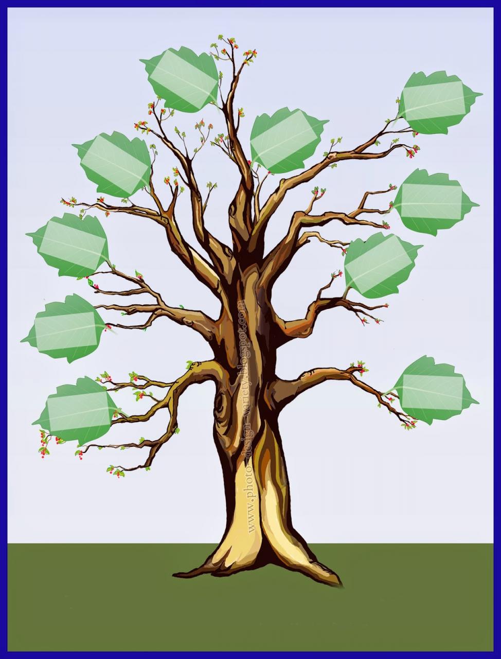 كيفية رسم رسم شجرة العائلة بالوورد